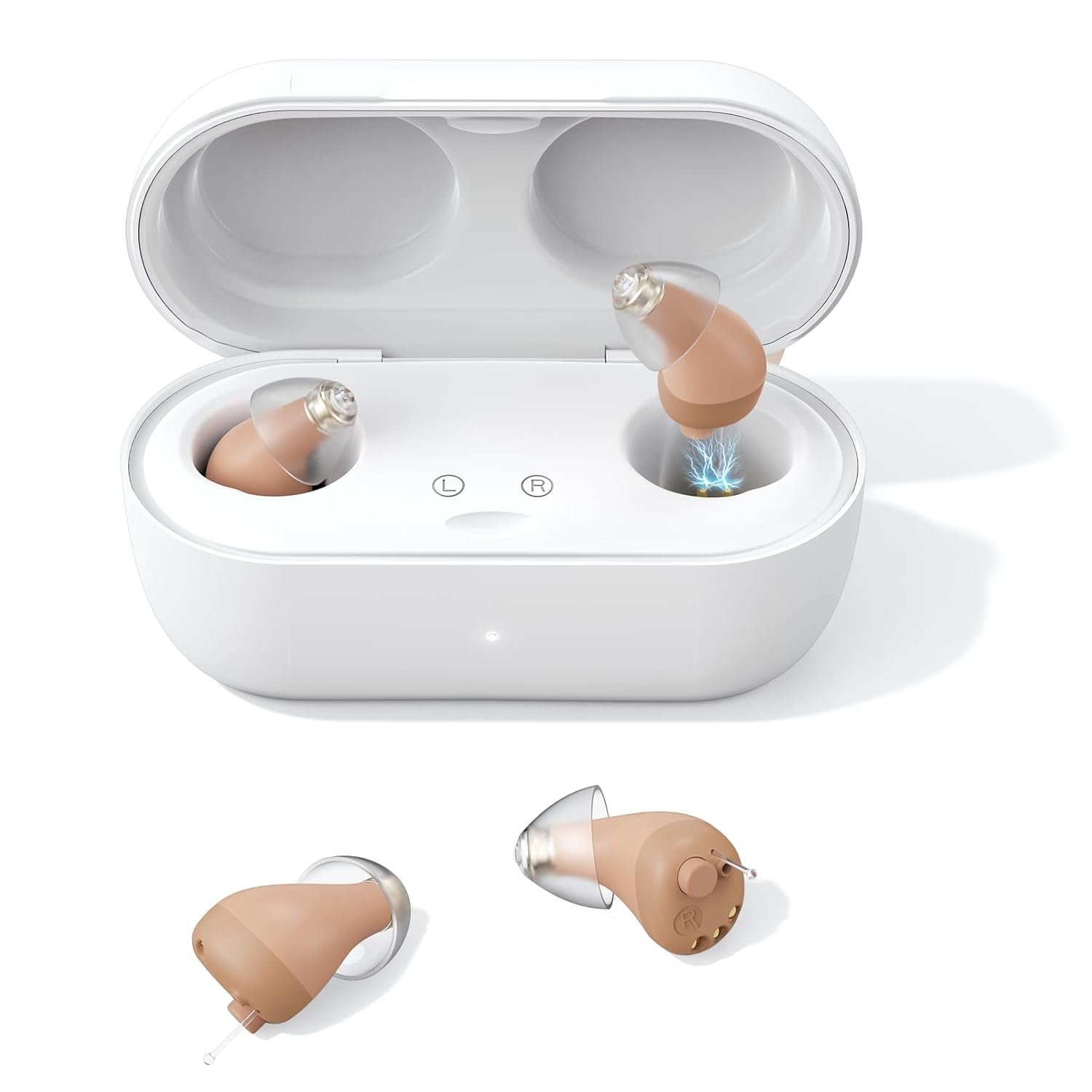 Hearing Aids, Rechargeable Digital Hearing Devices with 16 C...