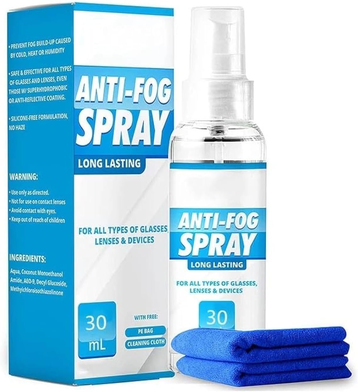 anti-fog spray for glasses