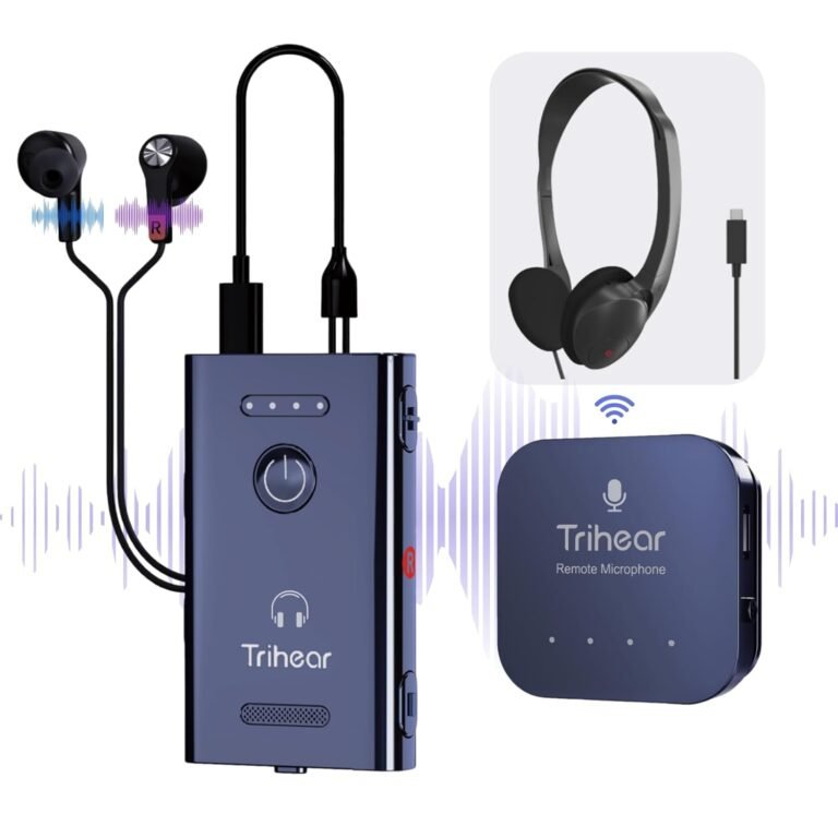 Convo More Hearing Amplifier for Seniors with Remote Microph...