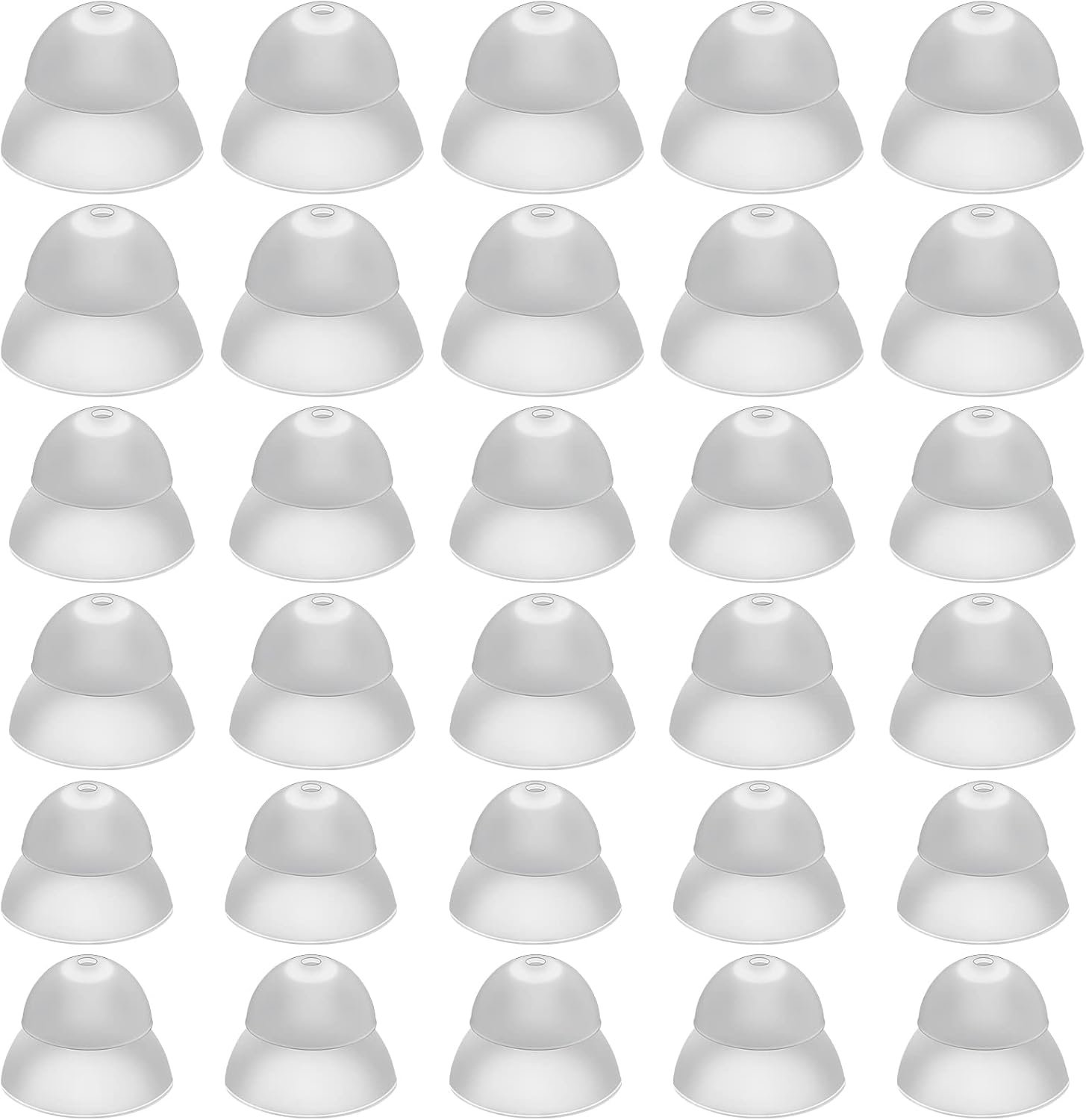30 Pcs Dome Hearing Aid Silicone Hearing Aid Domes Hearing