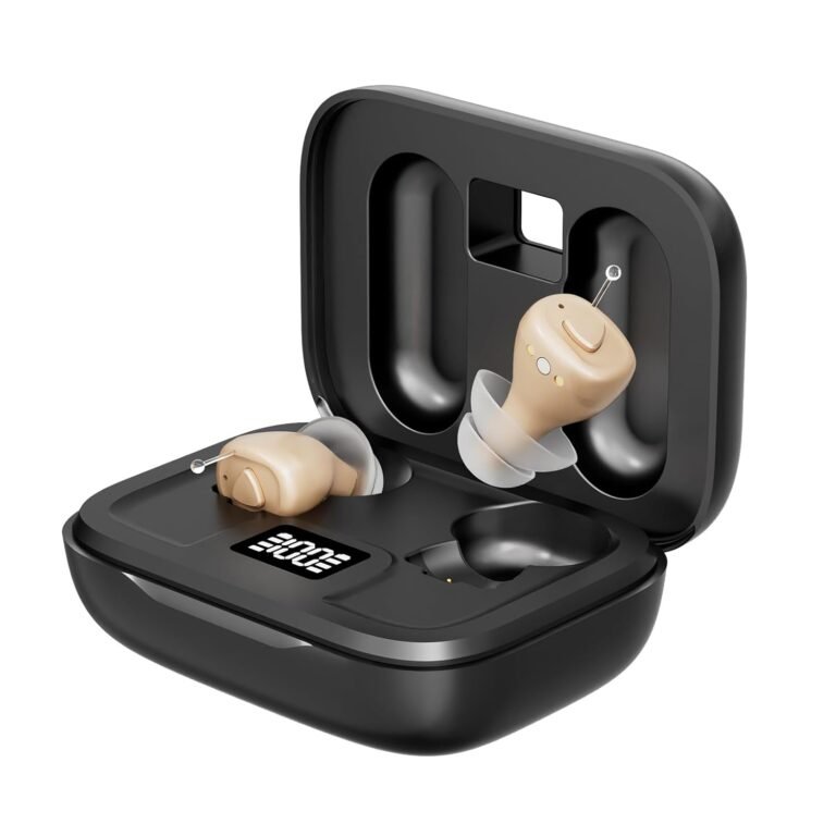 Digital Rechargeable Invisible Hearing Aids for Seniors | Cr...