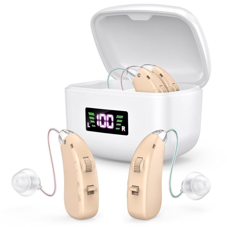Rechargeable Hearing Aids For Seniors, Sound Amplifier With ...