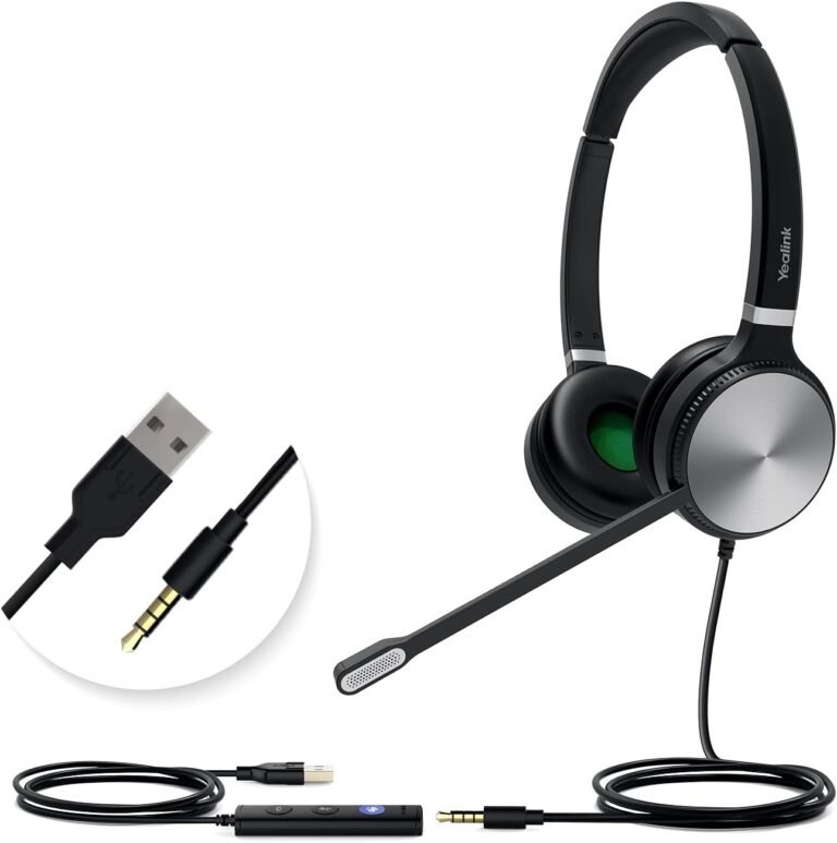 noise-canceling headphones with microphone