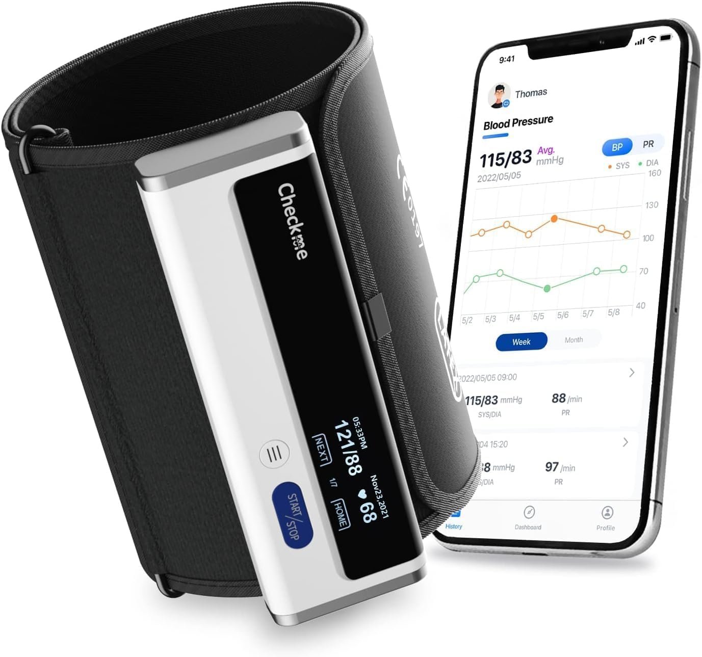wireless blood pressure monitors