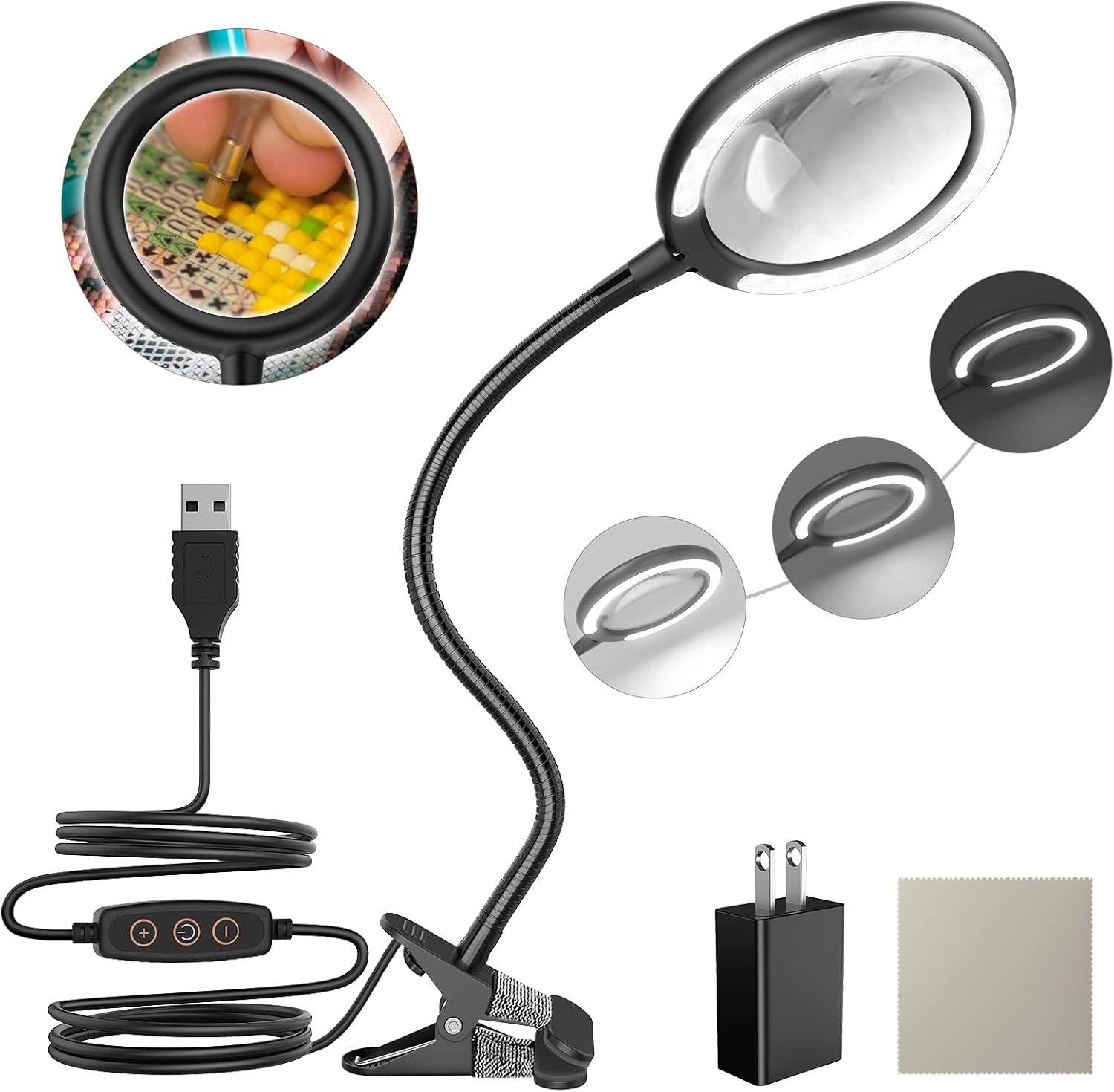 illuminated magnifiers