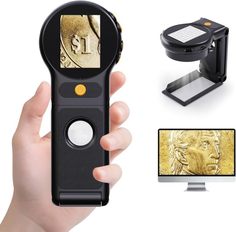 high-powered magnifiers