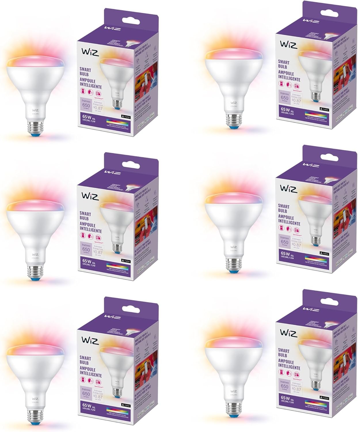 color-changing bulbs
