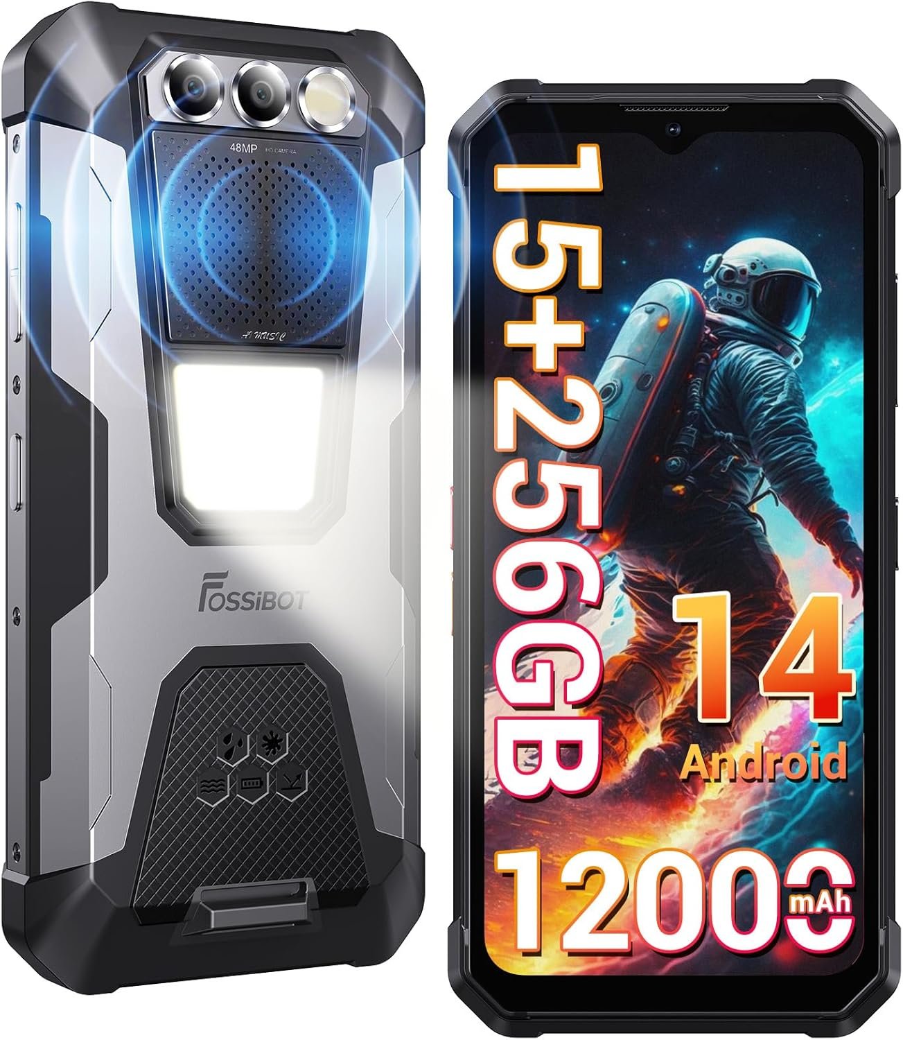 mobile phones with loud sound