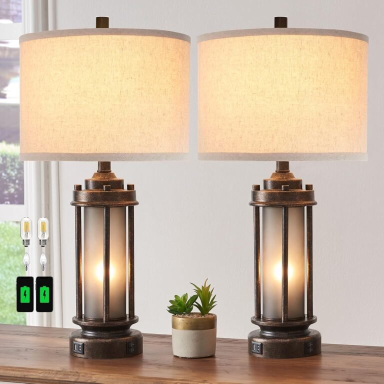 table lamps with USB ports