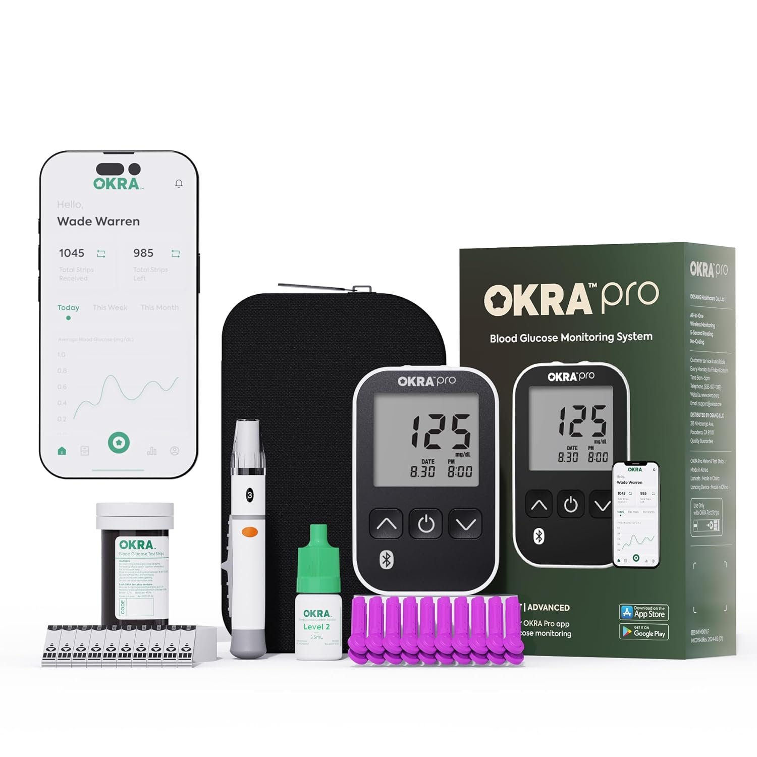 glucometers with Bluetooth