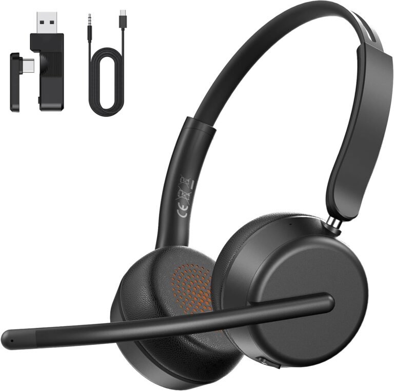 noise-canceling headphones with microphone