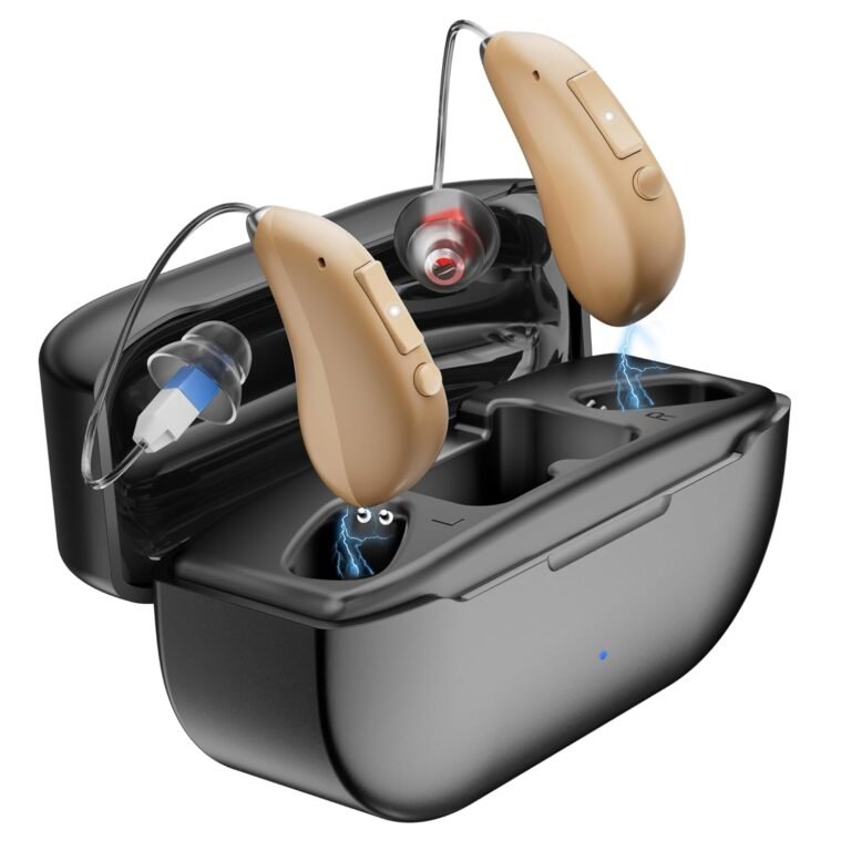 WLU Rechargeable Hearing Aids for Seniors with Hearing Loss,...