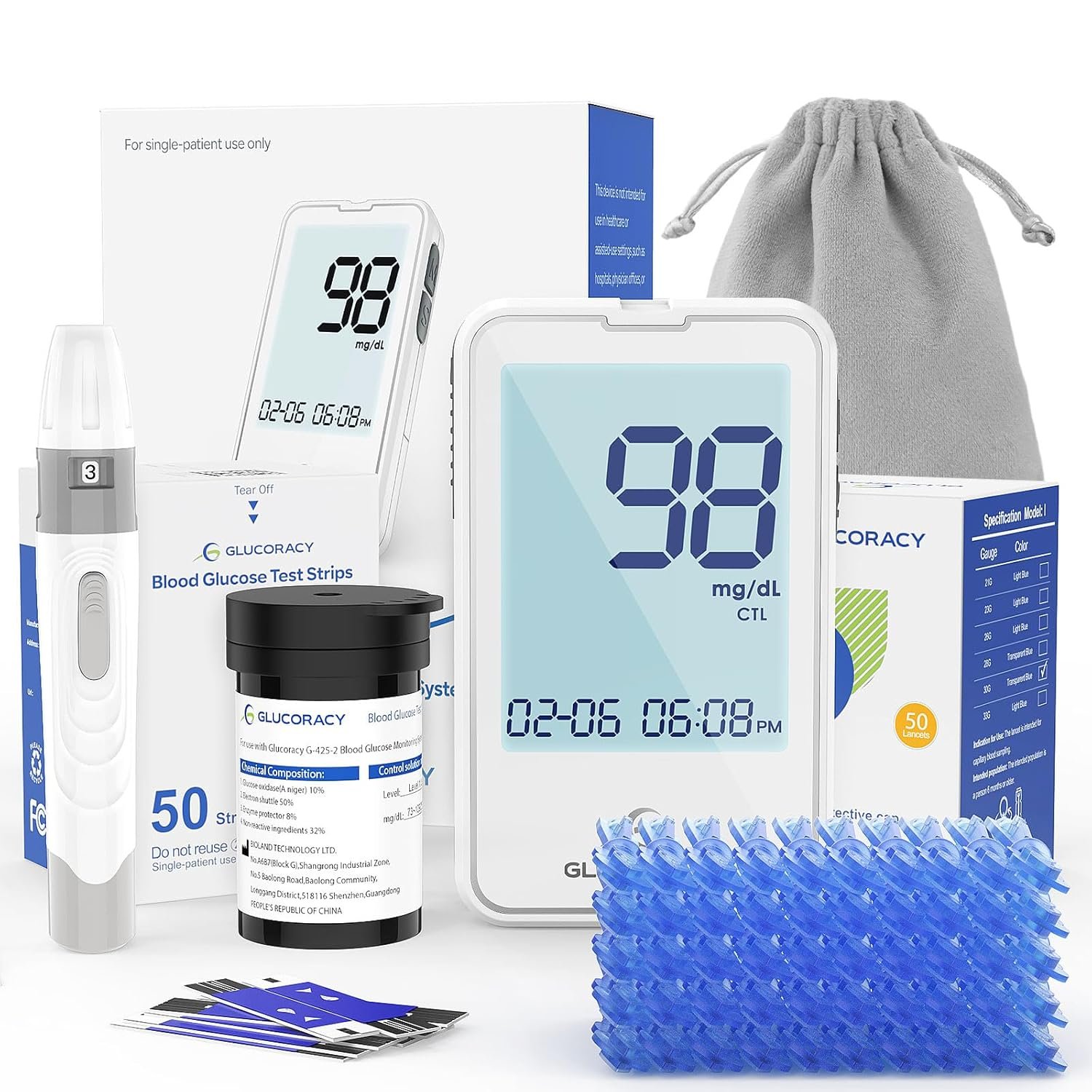 portable glucose monitors