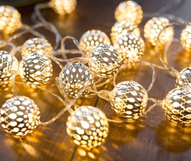 decorative string lights