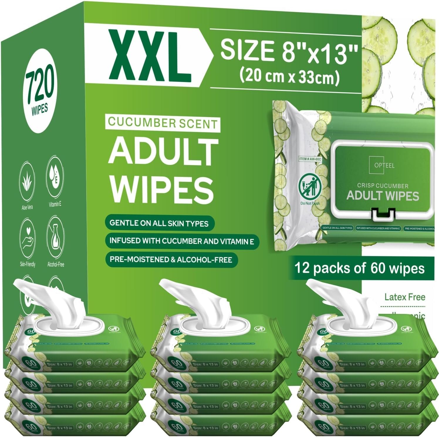 incontinence wipes