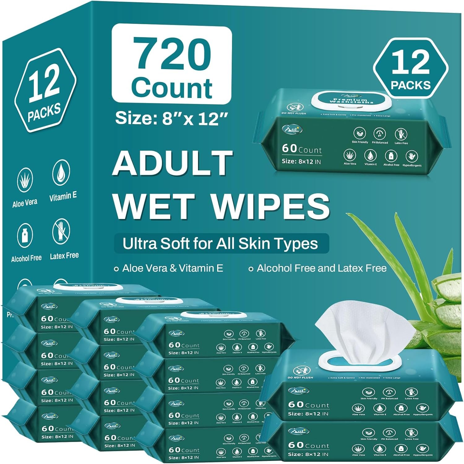 incontinence wipes