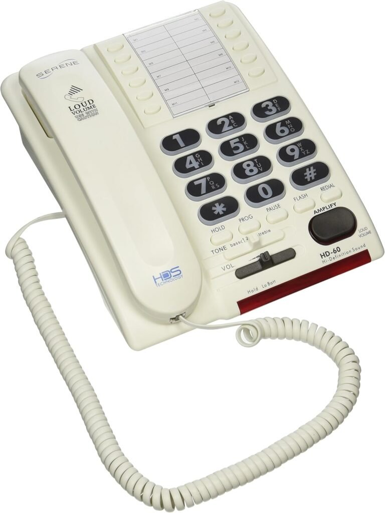 ergonomic amplified phones