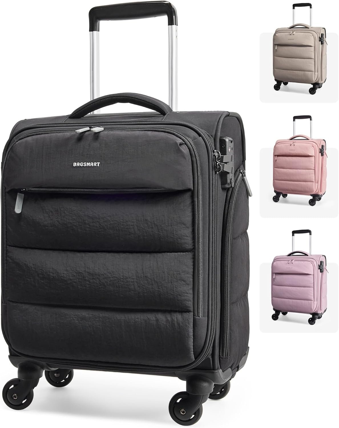 Lightweight travel suitcase