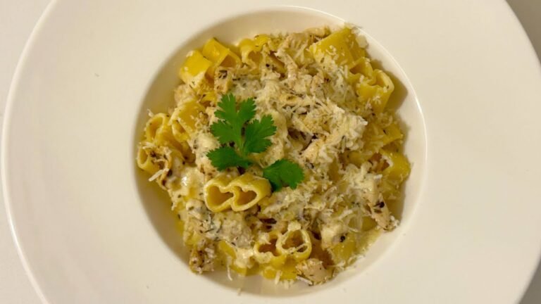 Italian Food Fettuccine Alfredo