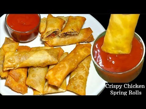 Chinese Food Spring Rolls