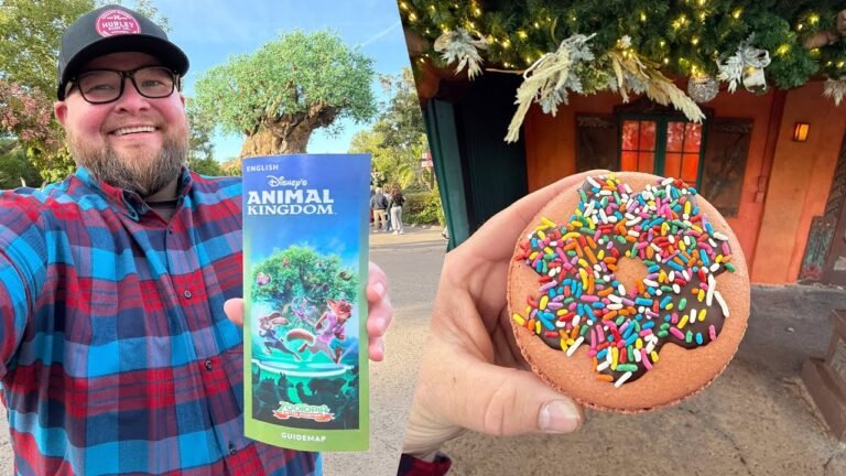 Disney’s Animal Kingdom 2025 | Christmas Fun, NEW Zootopia Show