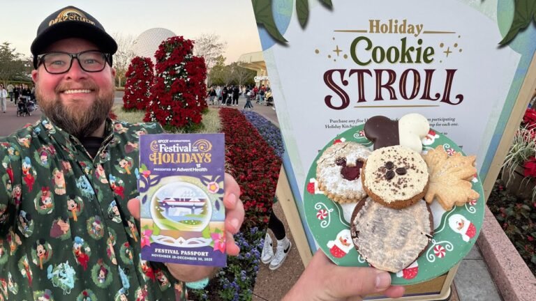 EPCOT Festival of the Holidays 2025 | Eating Every Cookie,