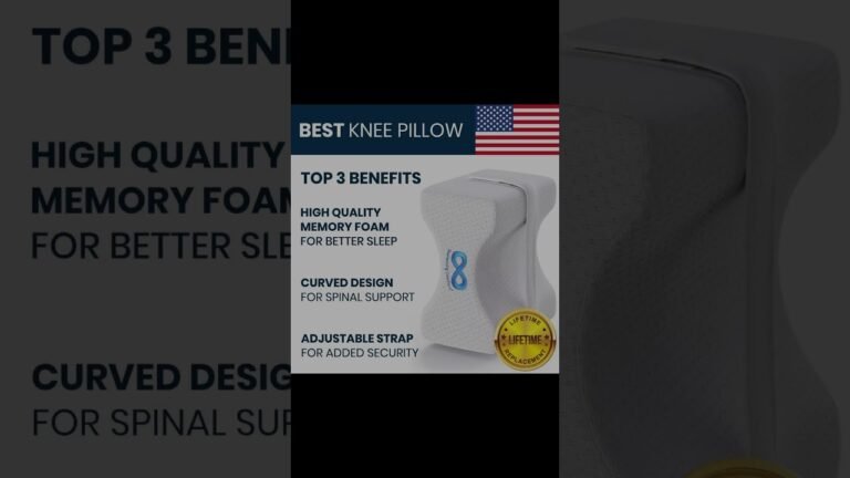 Side-sleeping knee cushions