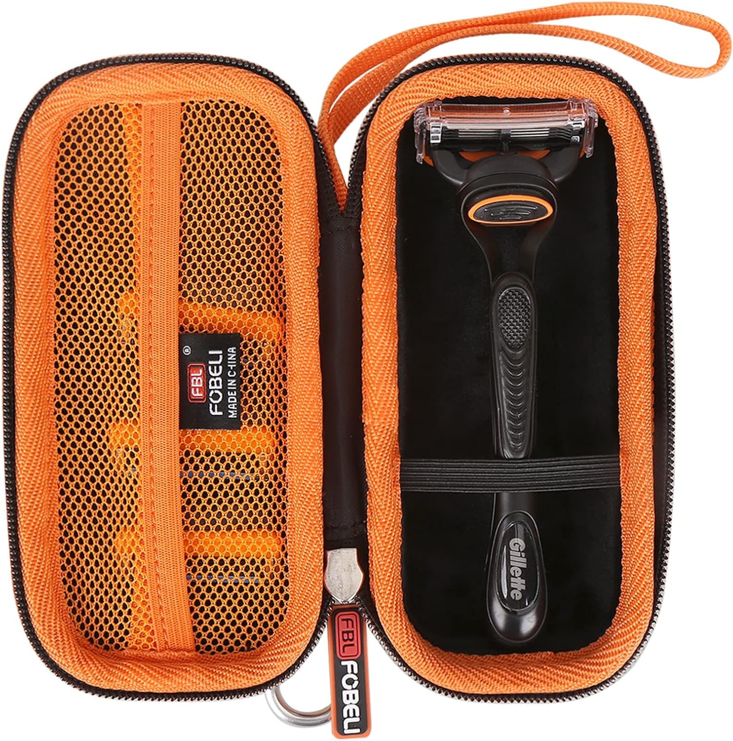 Portable razor with case