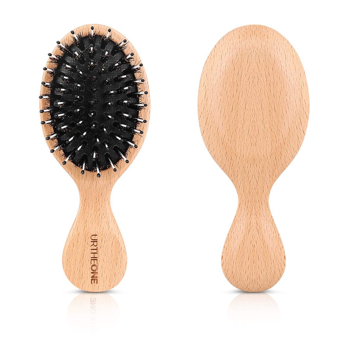 Compact hairbrush