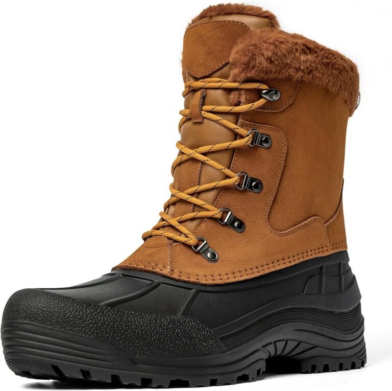 Insulated winter boots