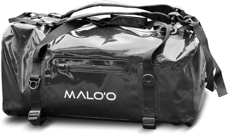 Rolling duffel bag