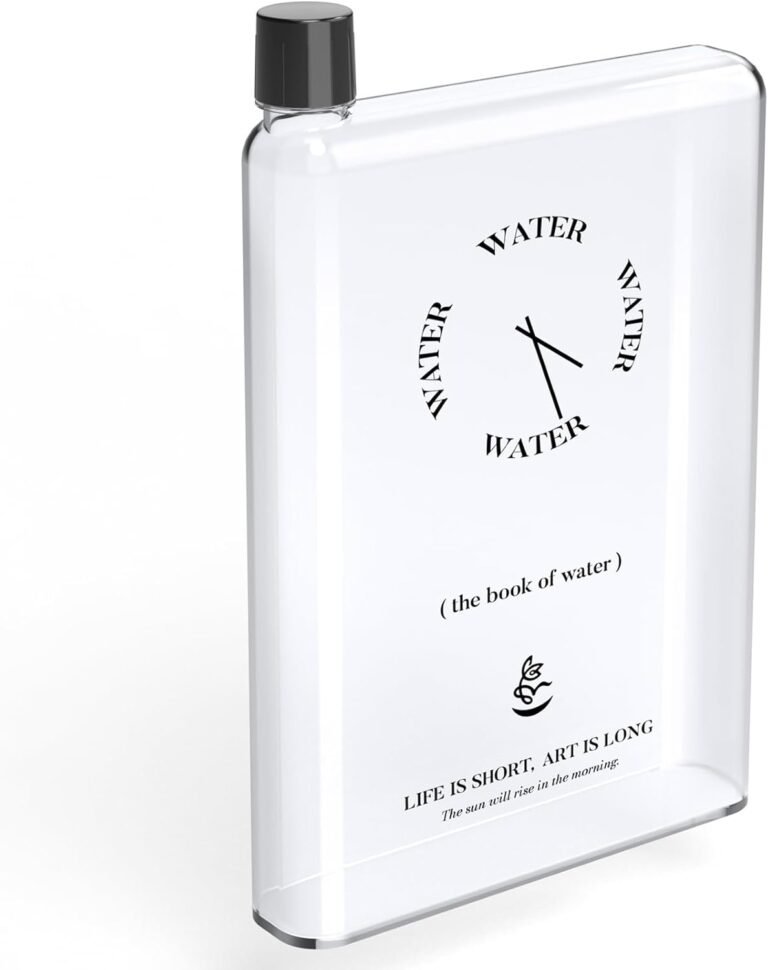 Reusable water bottle for flights