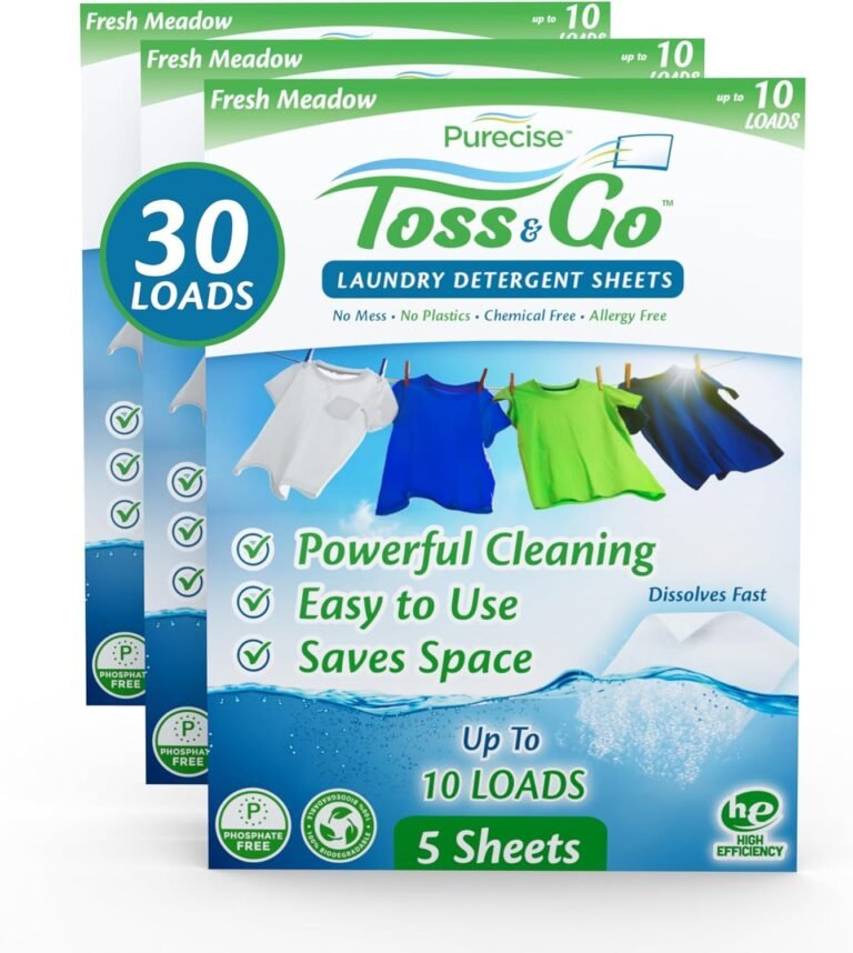 Travel laundry detergent packets