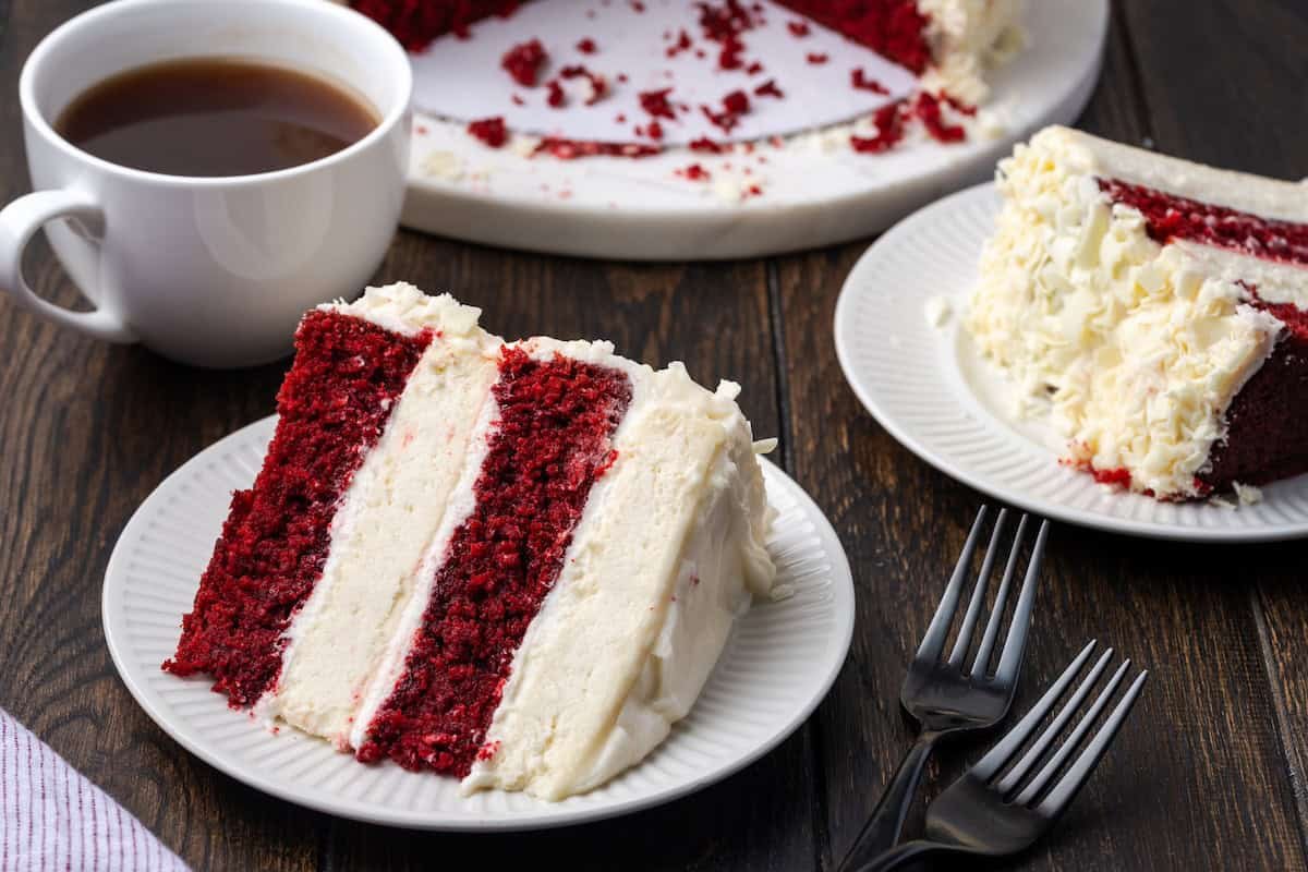 Red Velvet Cheesecake Recipe | Cookies and Cups