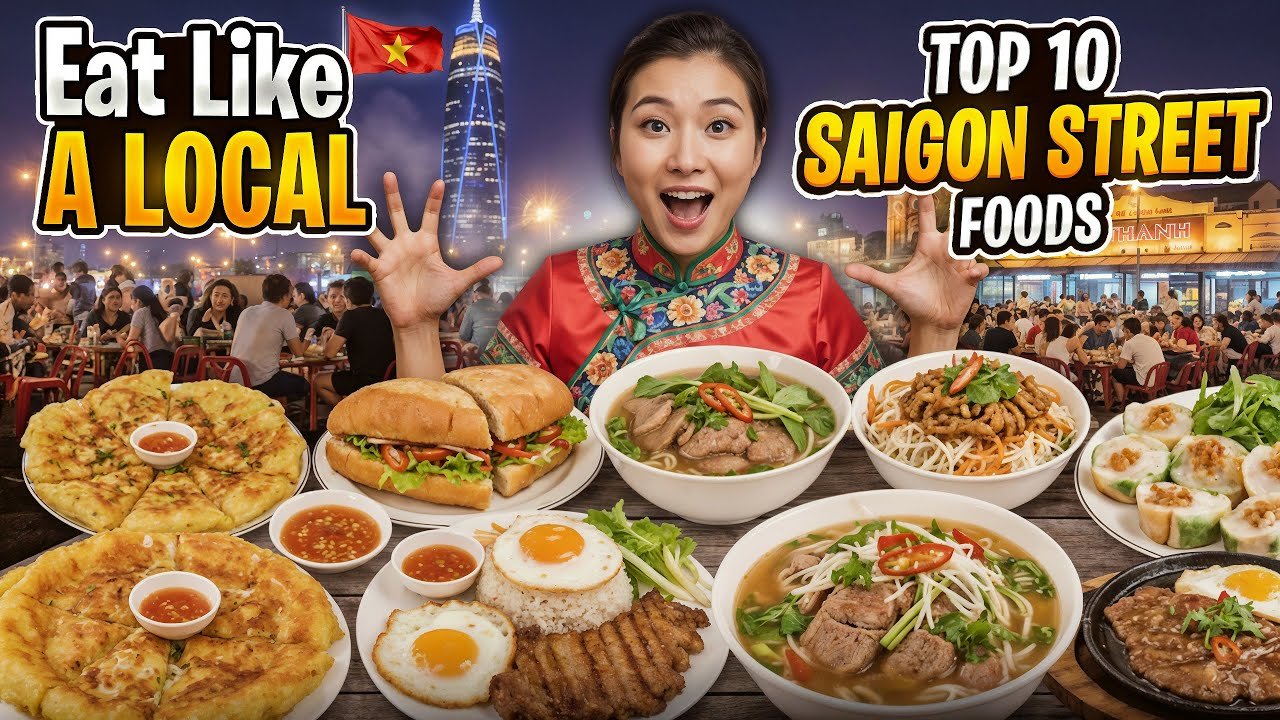 Travel and food Street food