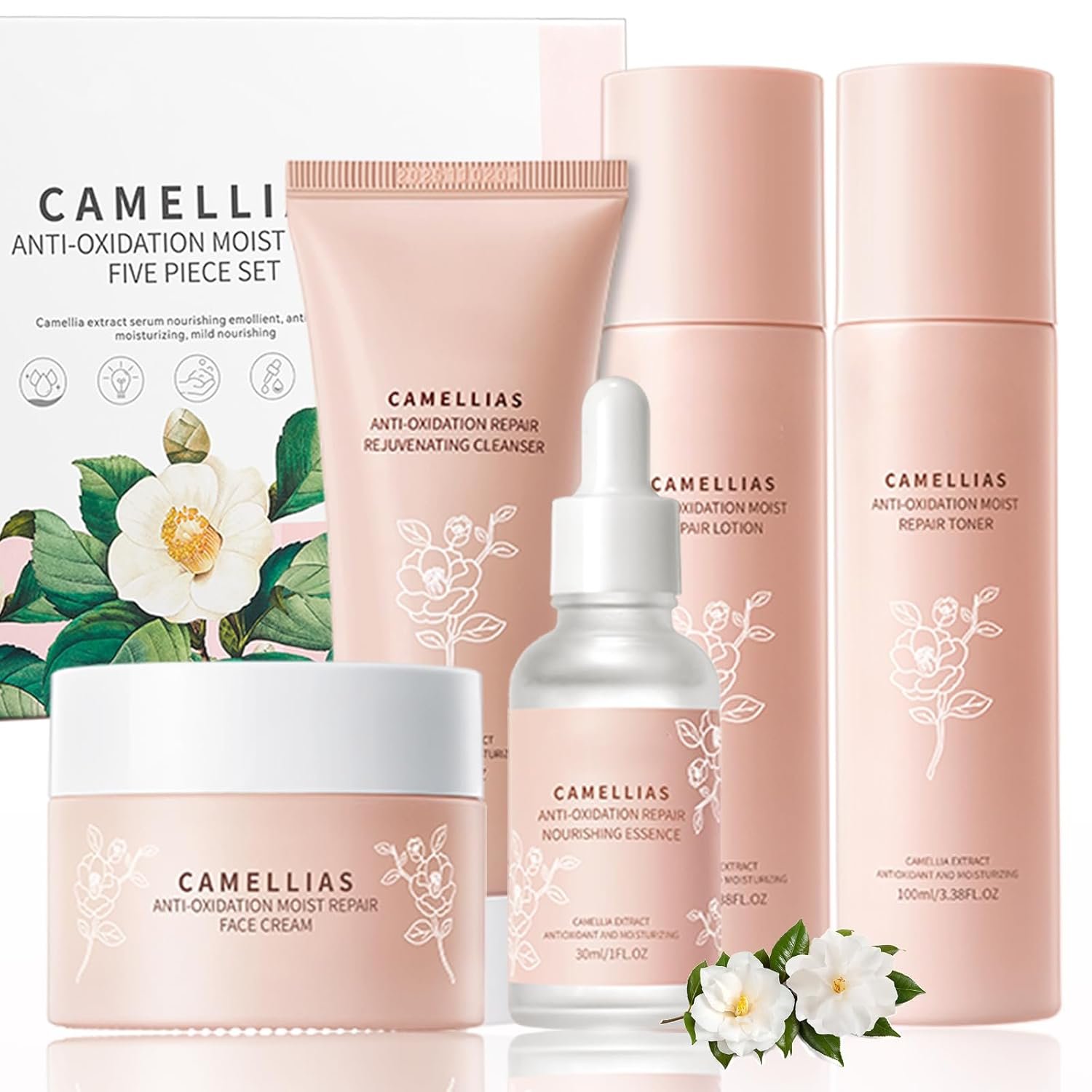 Compact skincare set