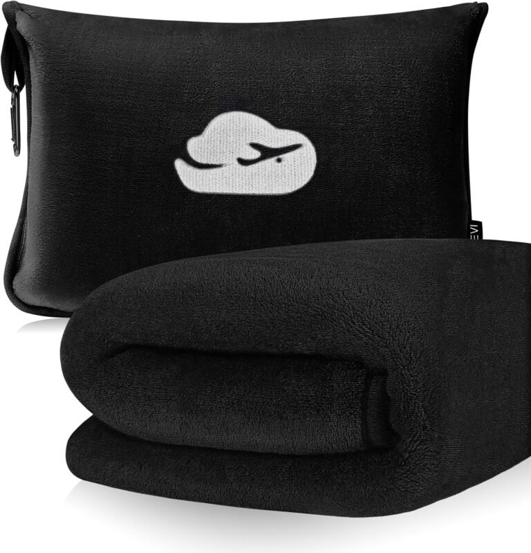 Travel blanket for airplane