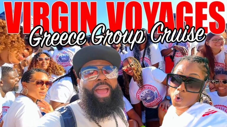 We Took 144 Grown Folk To GREECE On Virgin Voyages!