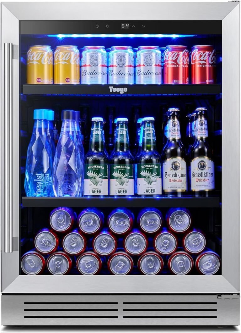 Beverage cooler for hotel rooms