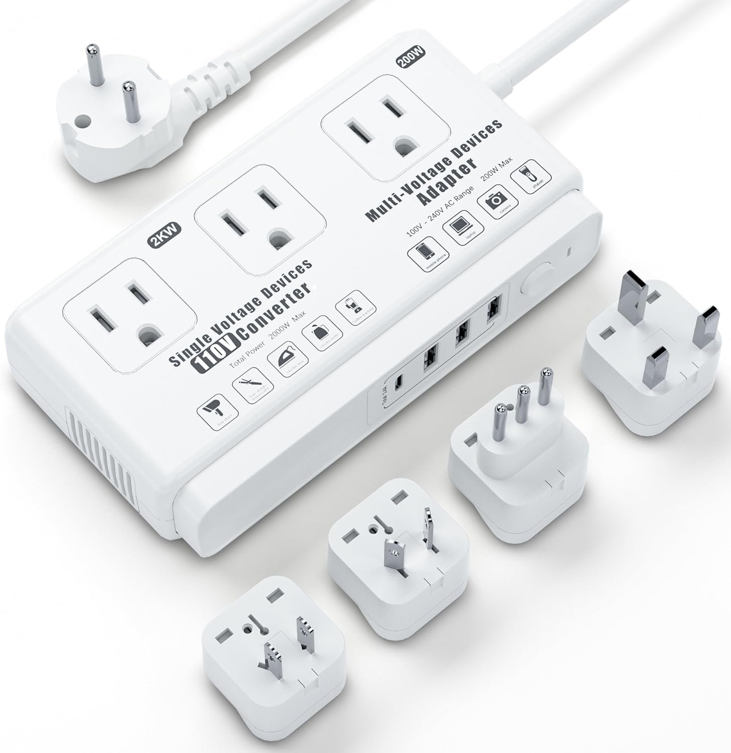 Universal travel adapter
