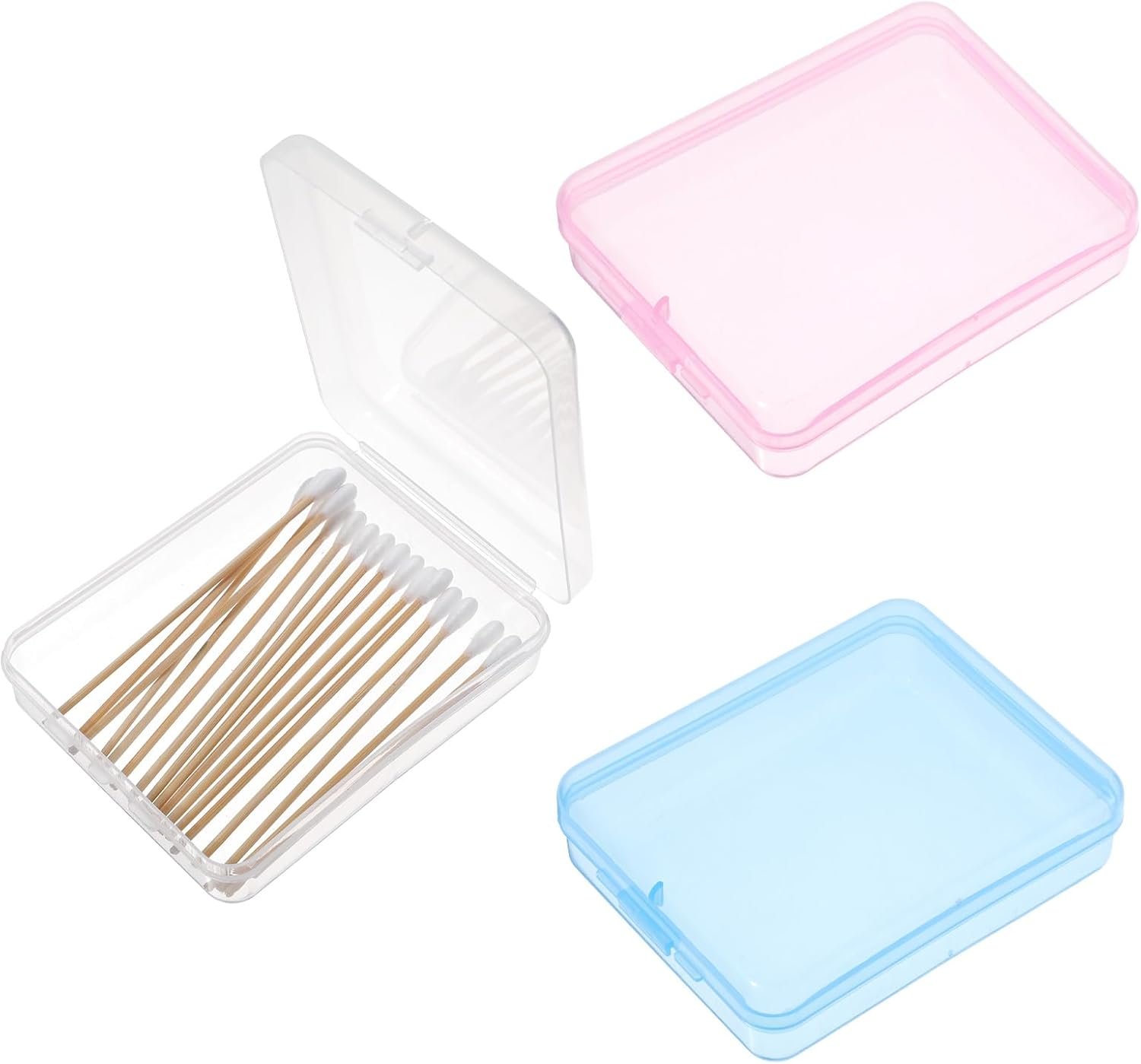 Cotton swabs and pads travel pack