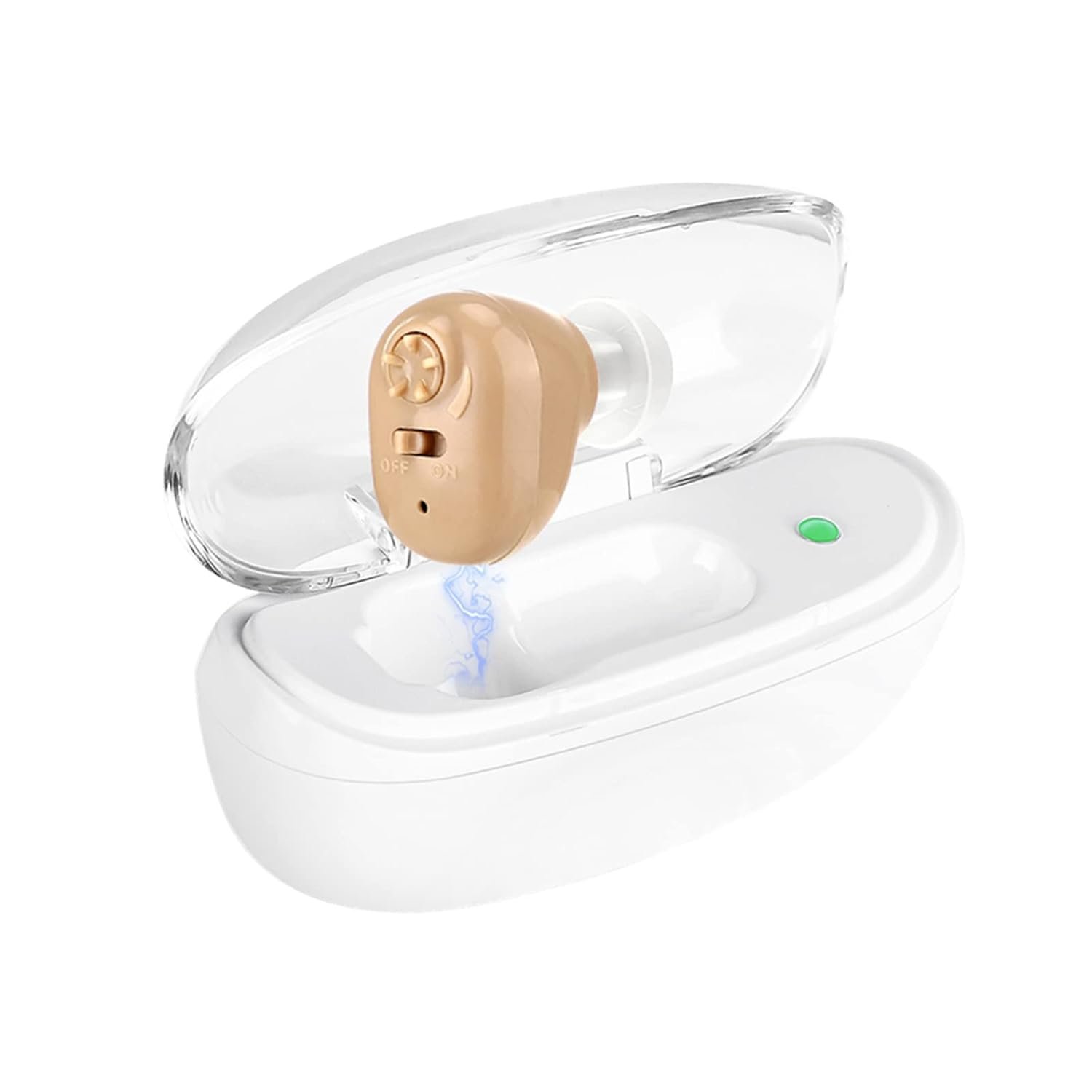 Hearing Aid for Seniors Rechargeable, In the Ear Hearing Amp...