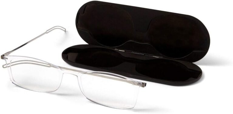 senior reading glasses with case