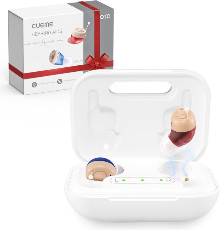 CUEME Hearing Aids OTC Rechargeable Hearing Aids for Senio...