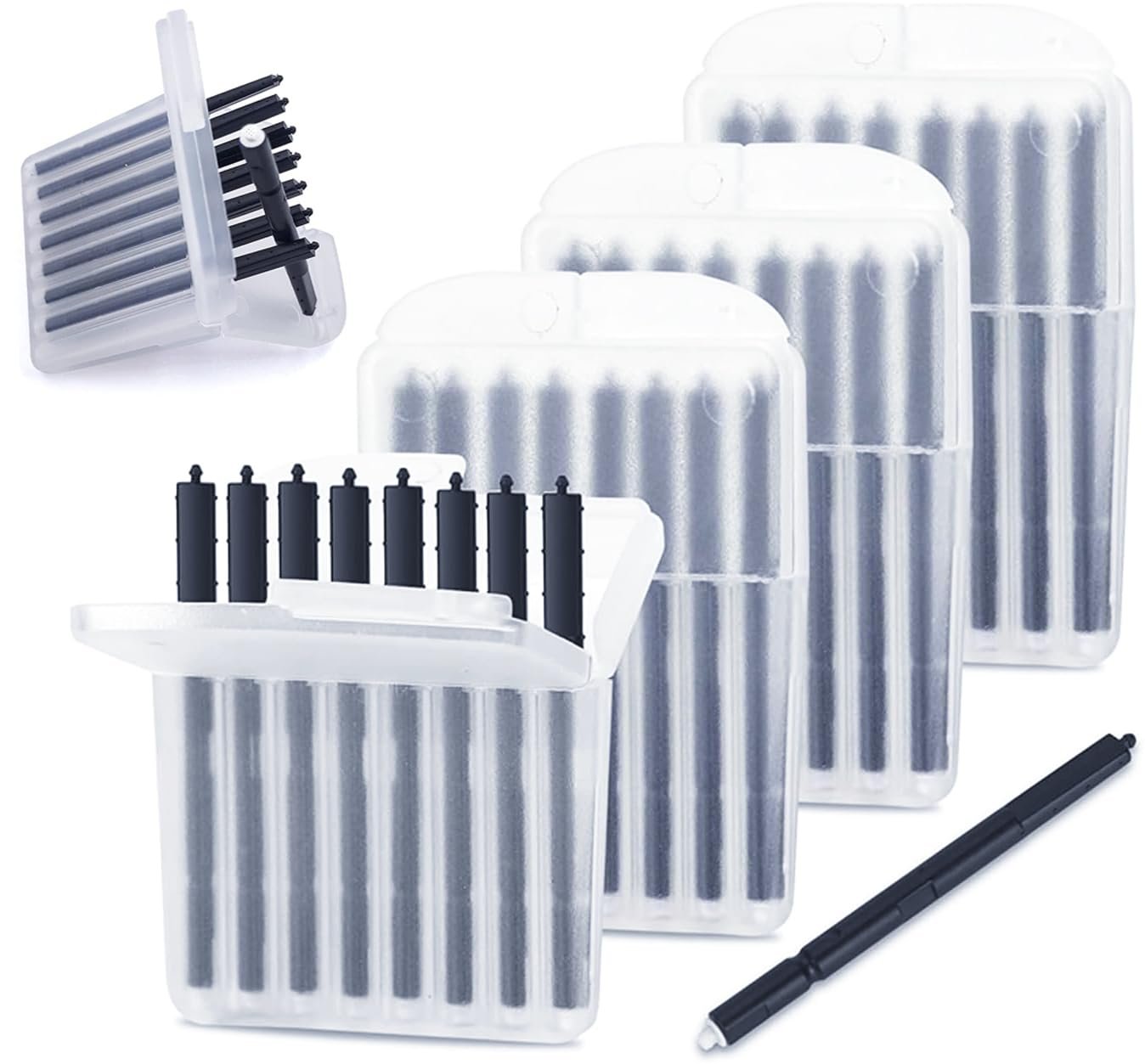 40 PCS 1mm Phonak Hearing Aid Ear Wax Guard Filters Cleaning...