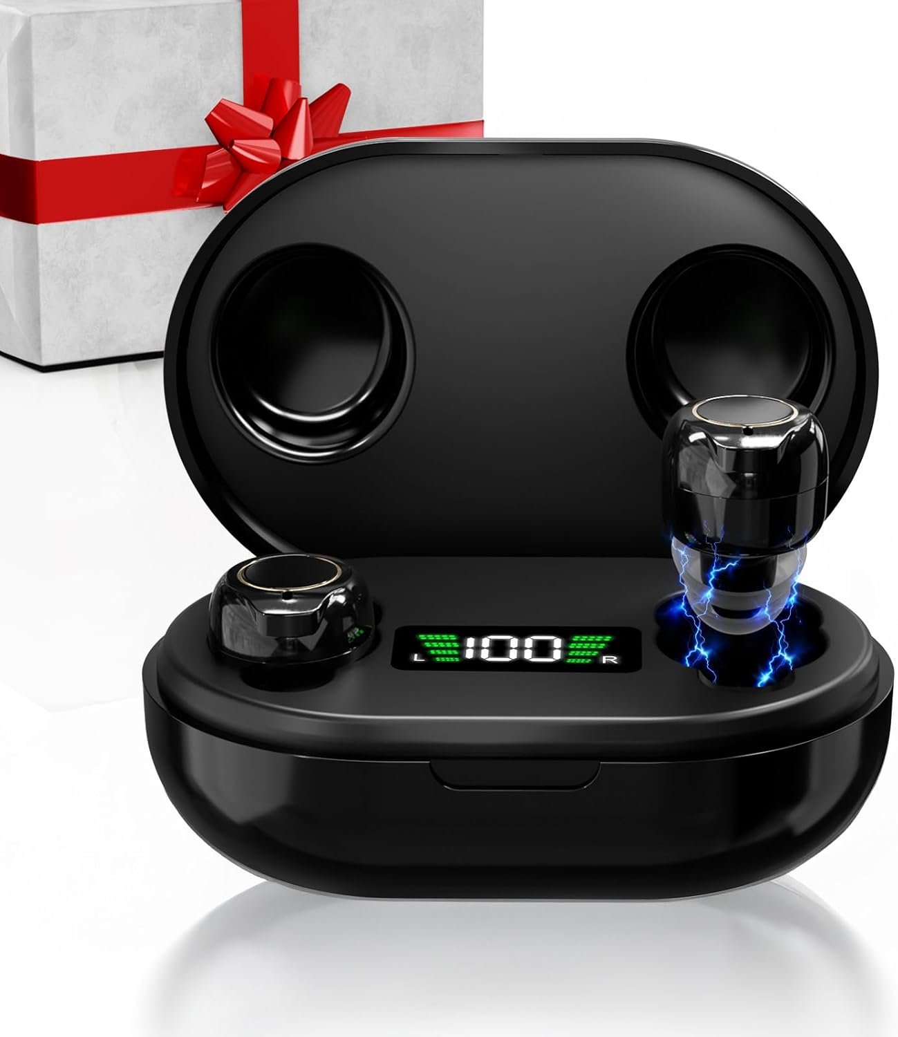 OTC Rechargeable Hearing Aids for Seniors| 30H Playtime, 3 M...