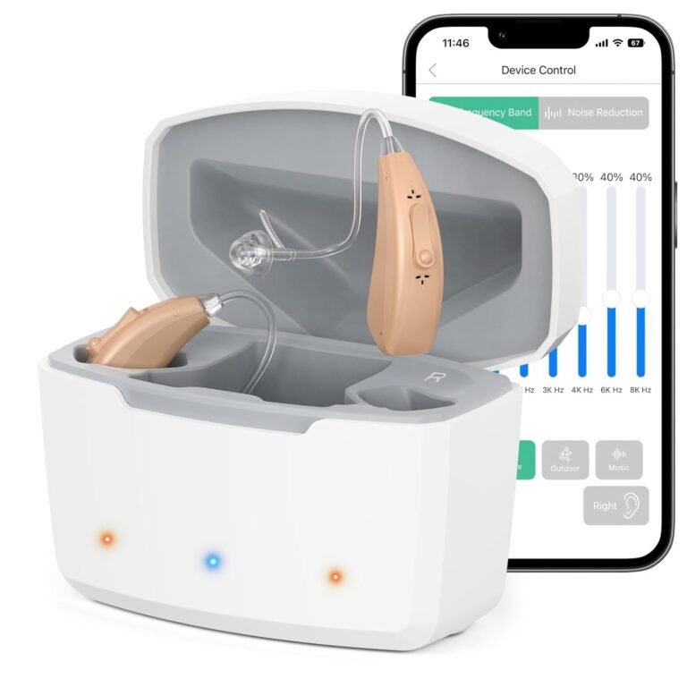 Hearing Aids for Seniors with Noise Cancelling, Rechargeable...