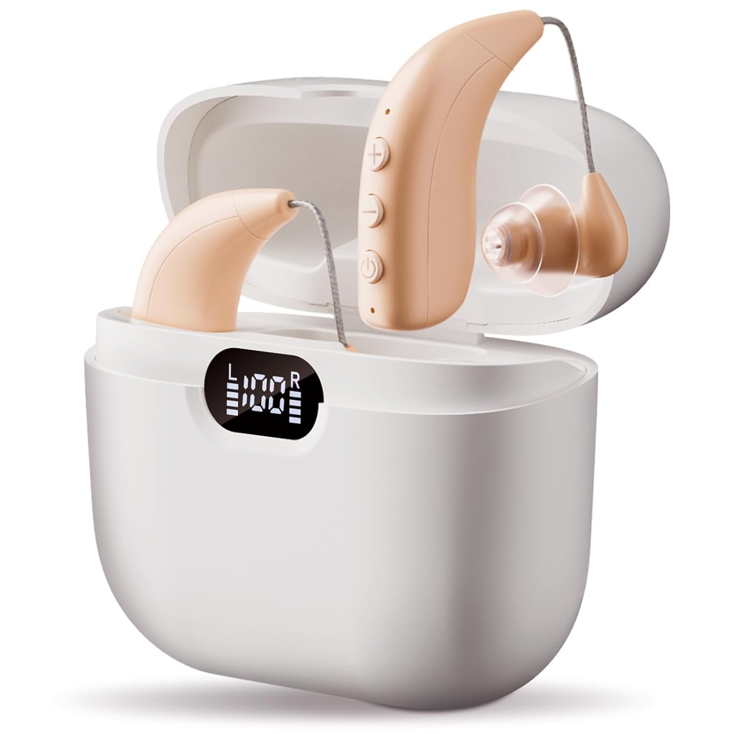 [Upgraded] Hearing Aids for Seniors,Rechargeable Hearing Amp...