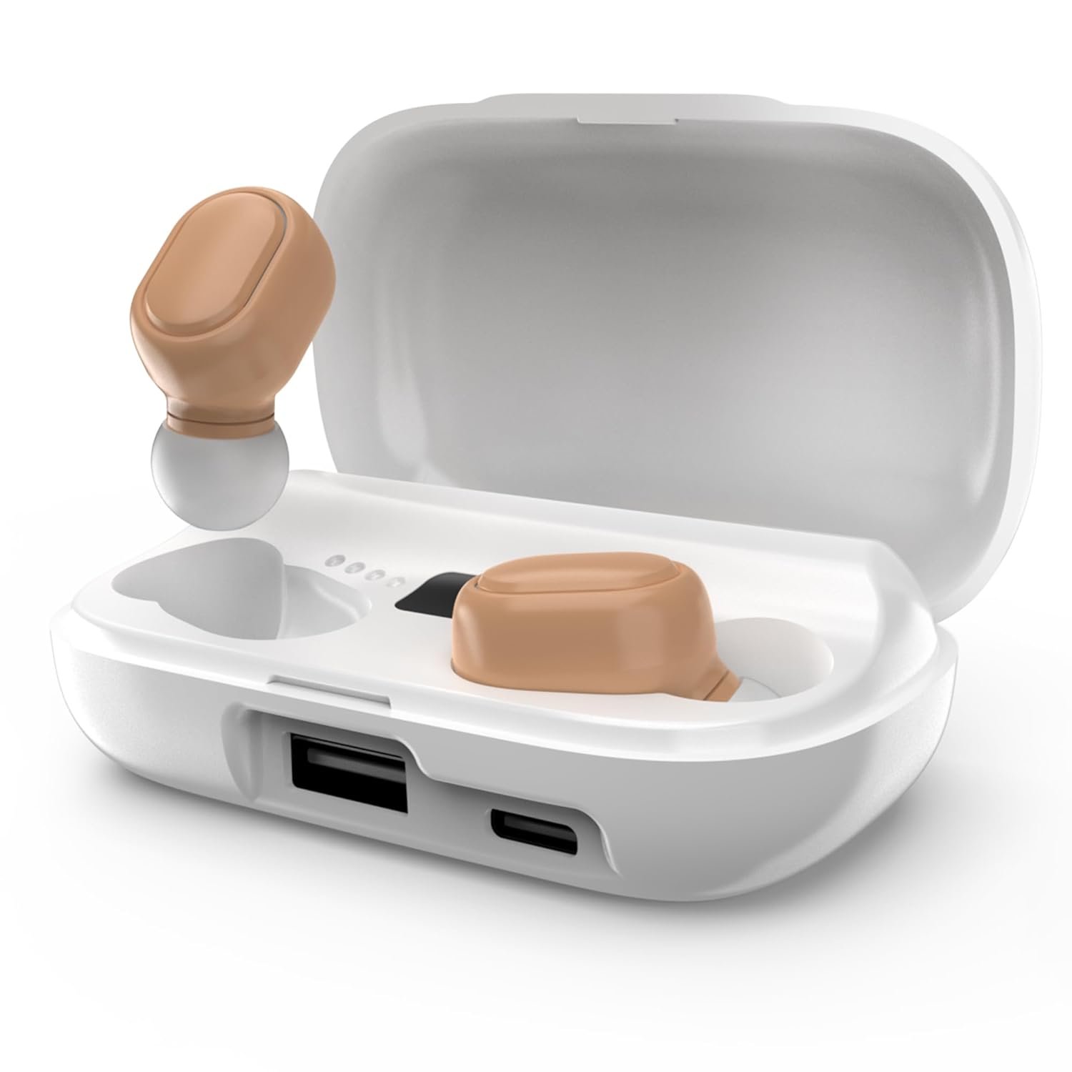 Rechargeable Hearing Aids for Seniors with Hearing Loss In...