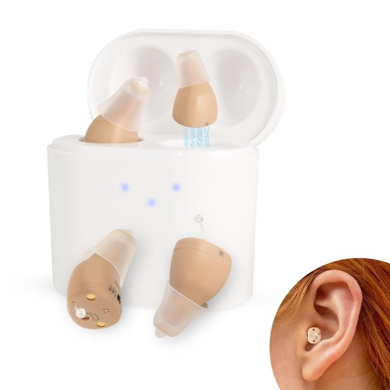BEVI Hearing Aids for Adults Seniors with Charging Case, OTC...